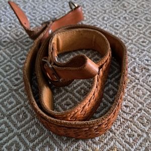 A COWHIDE BELT